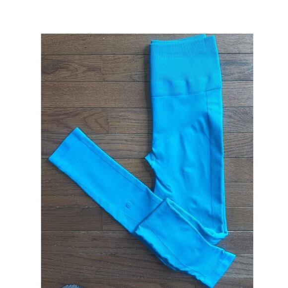 Lululemon Flow and Go Crop Teal Size SMALL - Picture 5 of 12